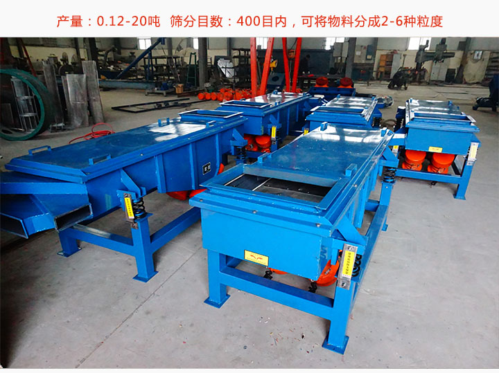 直線振動篩型號及參數(shù)